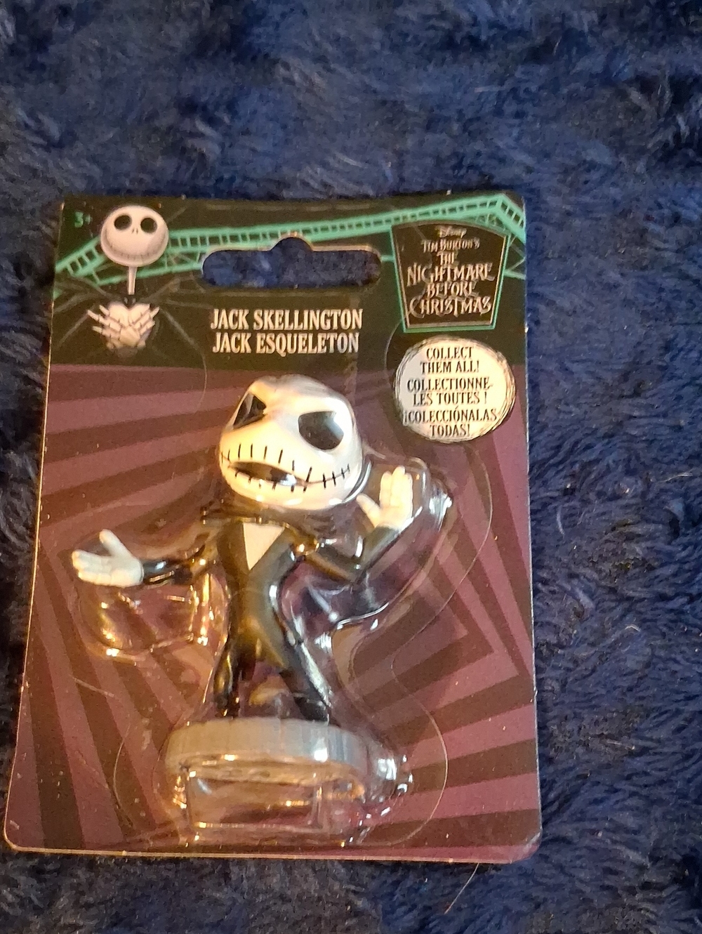 The Nightmare Before Christmas Jack Skellington Figurine - Black & White